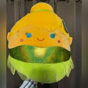 Squishmallows Yellow and Green Stuffed Fairy